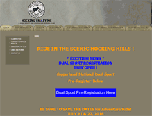 Tablet Screenshot of hockingvalleymc.com